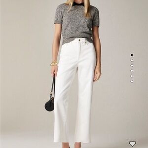 J. Crew Women's Slim Wide Leg Jeans